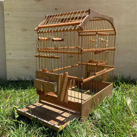 wooden cages for birds